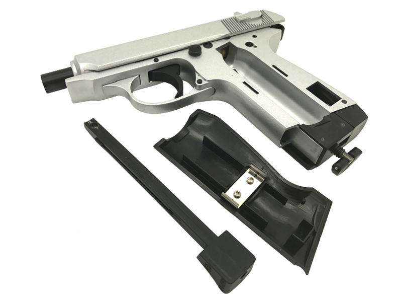 Hwasan H42 Co2 Blowback Pistol (4.5mm – Silver)