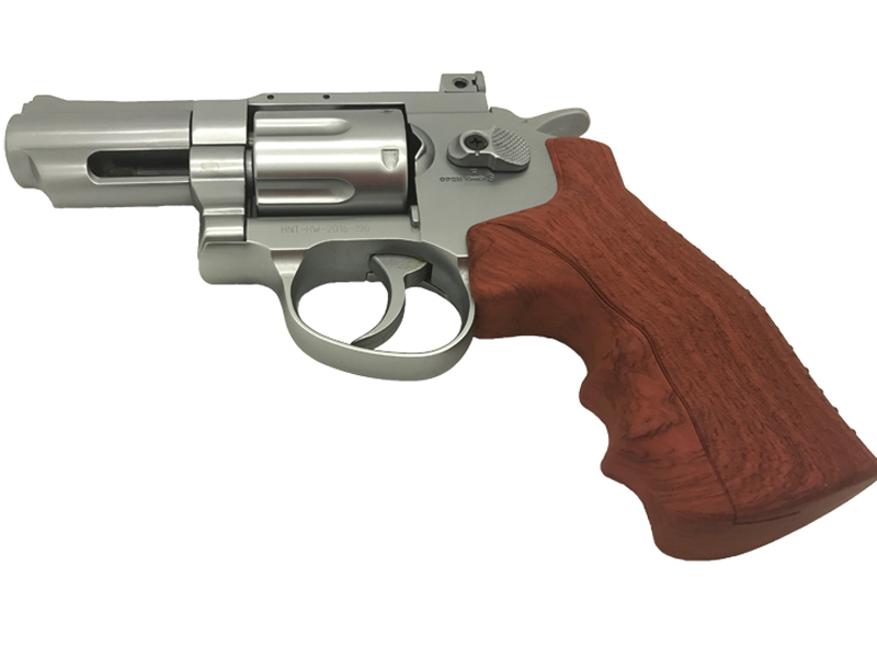 Hwasan 2.5″ Co2 Revolver (4.5mm-SR-Wood Grip)