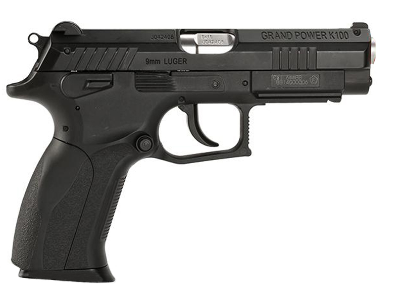 Grandpower K100 Blowback Pistol (Co2 – 4.5mm – Black)