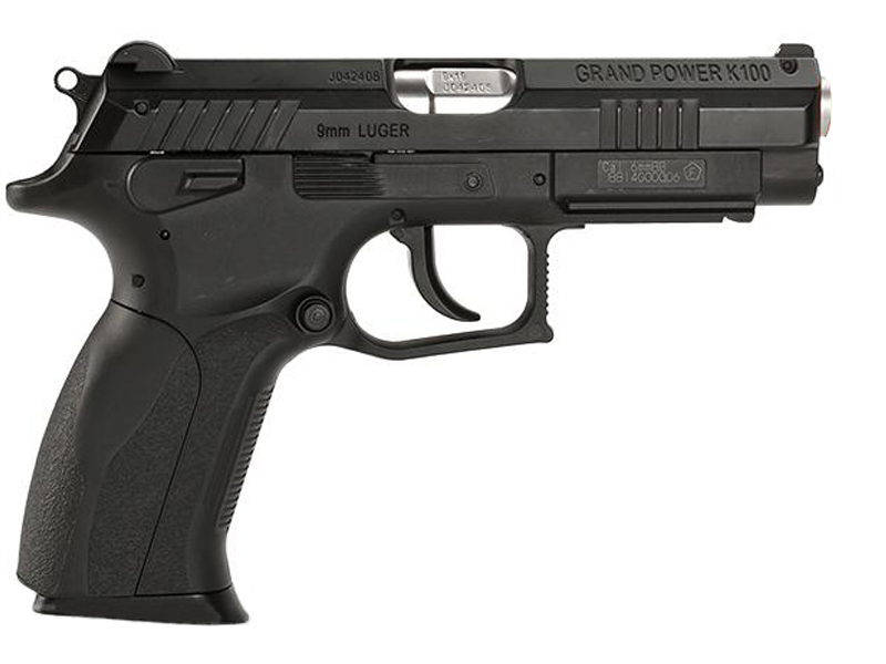 Grandpower K100 Non-Blowback Pistol (Co2 – 4.5mm – Black)