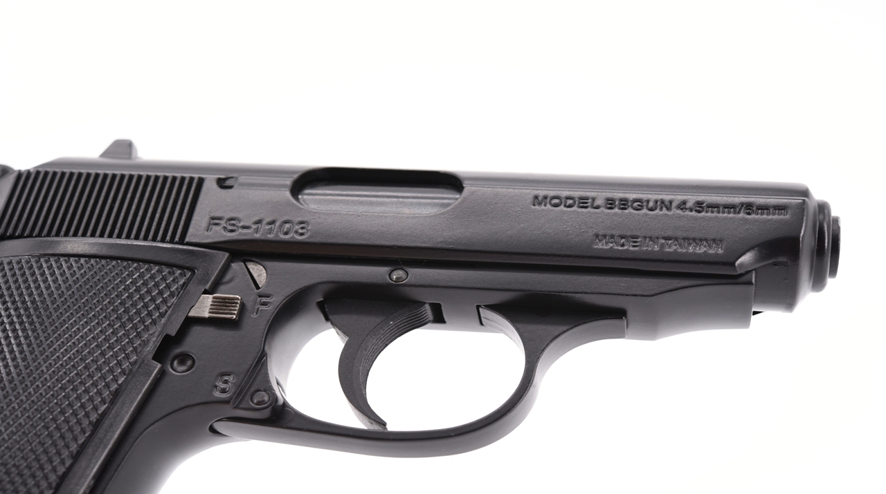Hwasan H41 Co2 Blowback Pistol (4.5mm – Black)