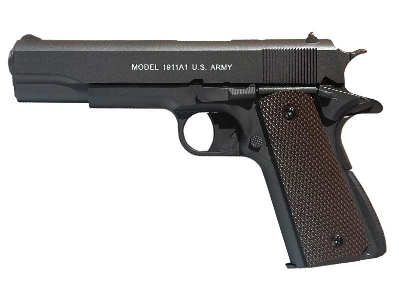 Auto Ordnance 1911 Co2 Non-Blowback Pistol (4.5mm/.177 Pellet – FULL Metal – Cybergun – 438302)