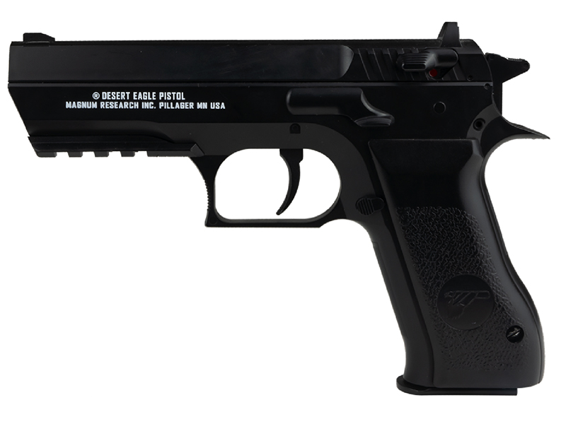 Magnum Research Inc. Baby Desert Eagle Co2 Non-Blowback Pistol (4.5mm/.177 – Cybergun – Black – 958301)