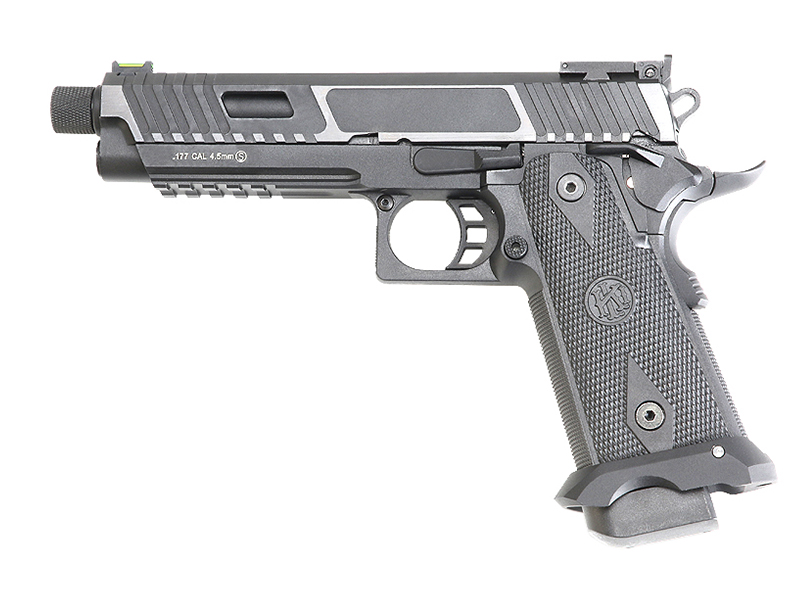KLI Kikimora Hi-Capa 5.1 Co2 Blowback Pistol (4.5mm/.177 – Black)