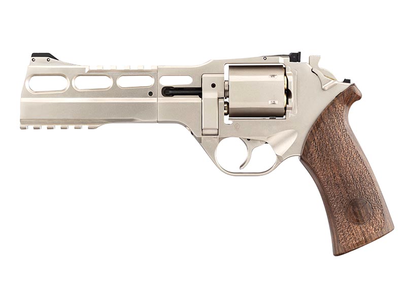 Chiappa 4.5mm/.177 Charging Rhino 60DS Co2 Revolver (6″ – Silver – 440.127)