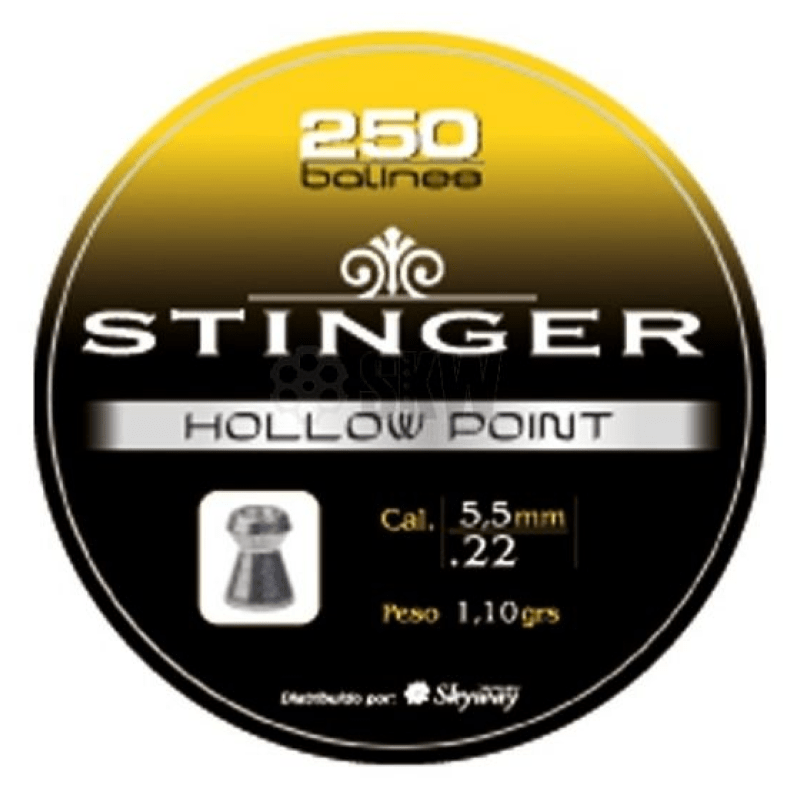 Stinger Hallow Point (5.5mm/.22 Pellets – 250 Rounds)