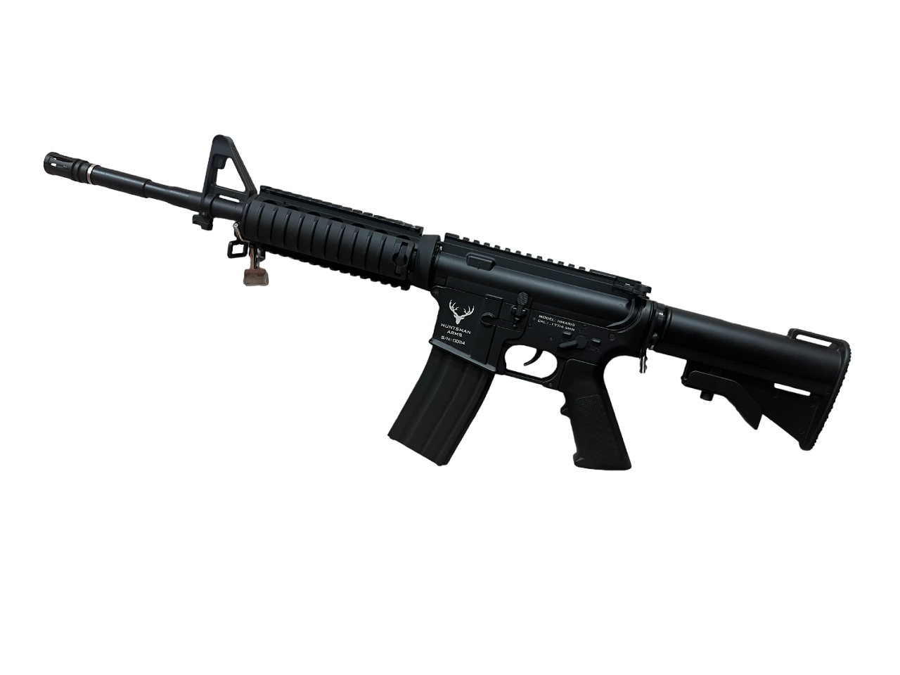 Huntsman Arms .177/4.5mm M4 RIS Tactical Rifle (Co2 Powered – Black)
