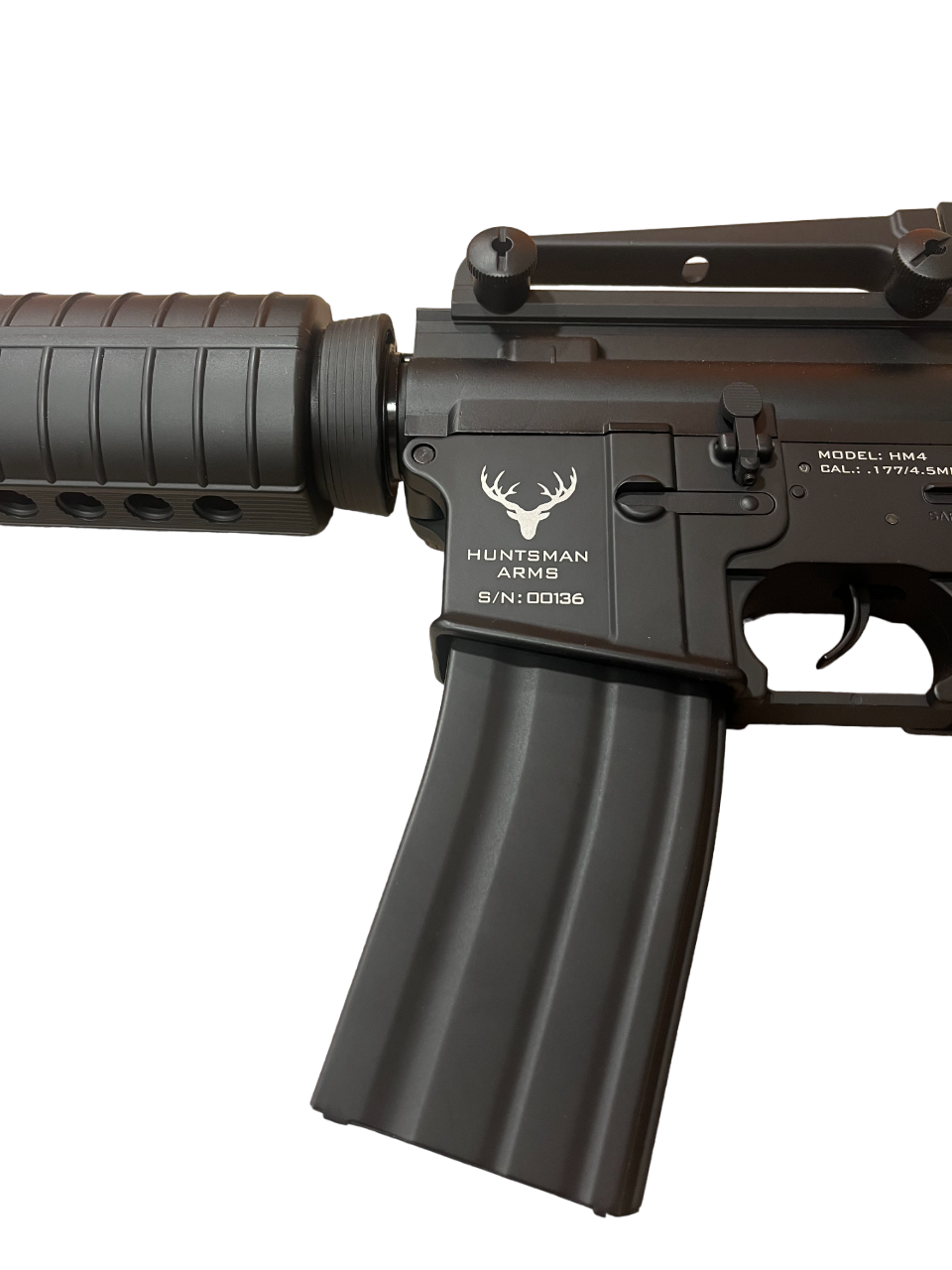 Huntsman Arms .177/4.5mm M4 Carbine Rifle (Co2 Powered – Black)