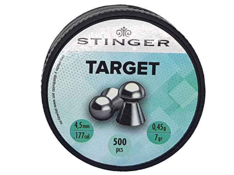 Stinger Lead Air Gun Pellet (Target Shooting Design – 4.5mm/.177 – 500 Rounds)