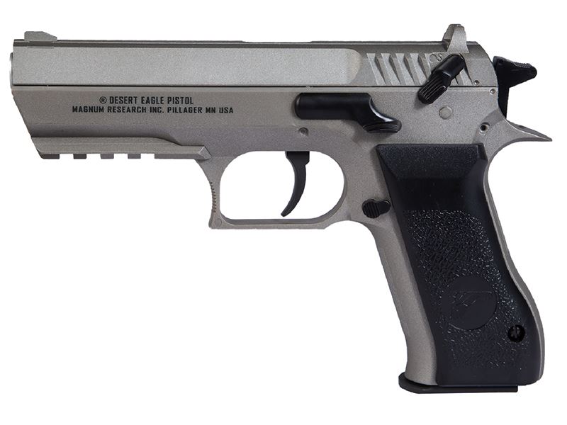 Magnum Research Inc. Baby Desert Eagle Co2 Non-Blowback Pistol (4.5mm/.177 – Cybergun – Silver – 958302)