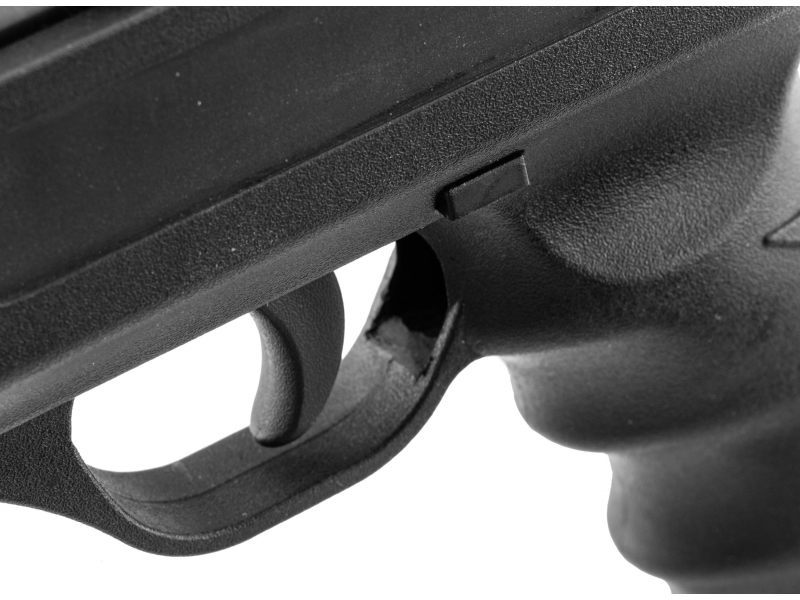 Bo Manufacture 5.5mm/.22 Langley Hitman Break Barrel Air Pistol with Silencer (7.5j – Black)