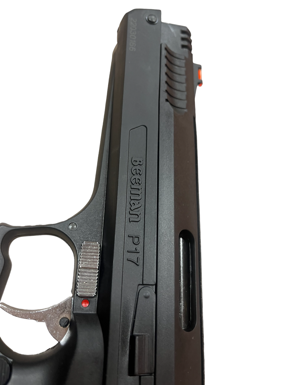 Beeman P17 Air Pistol .177/4.5mm (Spring Powered – Single Shot/Top Vented – Black)