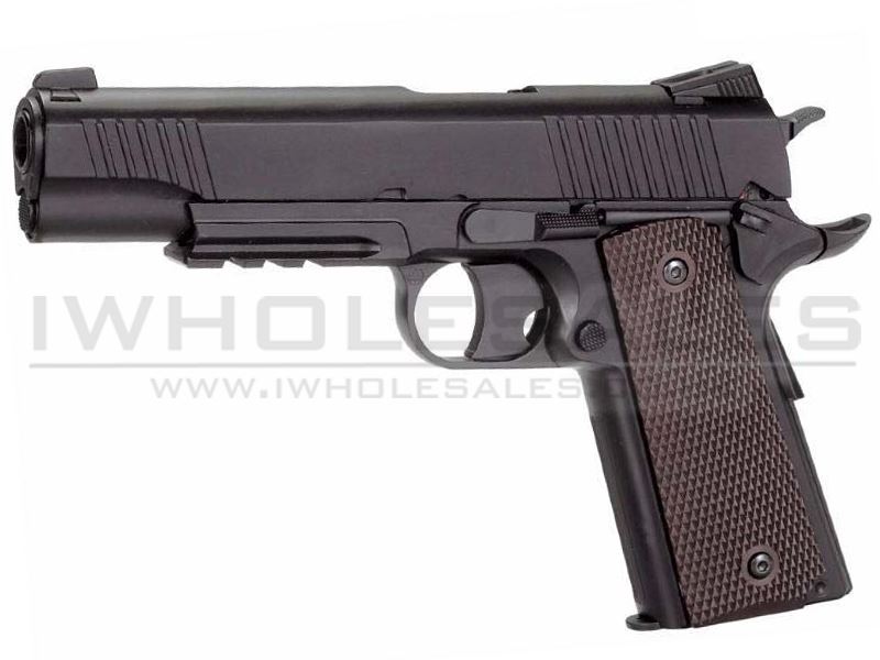 KWC M45A1 Co2 Pistol (4.5mm-KM-40DHN-Metal Slide-NBB-BK)