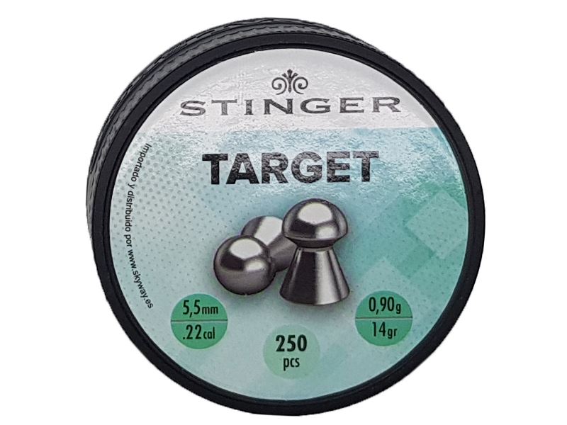Stinger Lead Air Gun Pellet (Domed Target Design – 5.5mm/.22 – 250 Rounds)