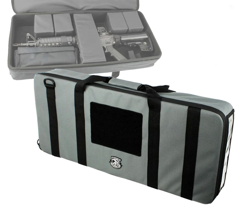 S&T Semi Hard Gun Case S Size V2 Urban Grey (700x300x100mm – STGC01SGRN)