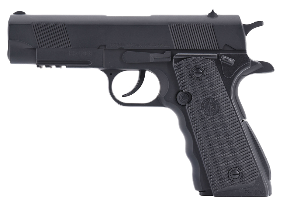 HFC 45 Series Co2 Non-Blowback Pistol (Full Metal – Black)