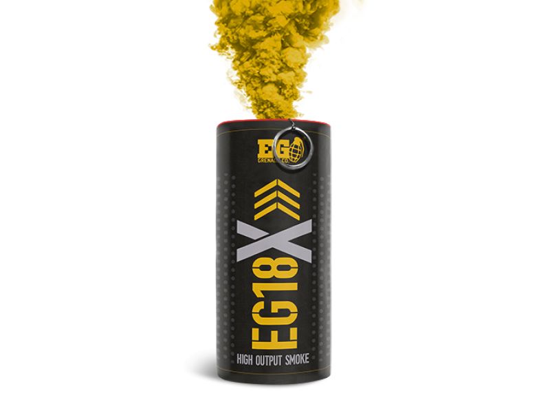 Enola Gaye EG18X Wire Pull Smoke Grenade (EG18XY – Yellow)