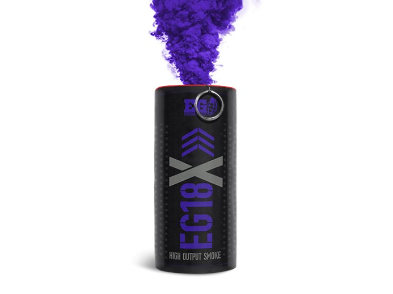 Enola Gaye EG18X Wire Pull Smoke Grenade (EG18XP – Purple)