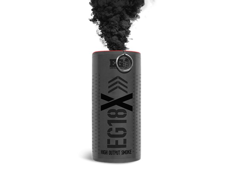 Enola Gaye EG18X Wire Pull Smoke Grenade (EG18XB – Black)