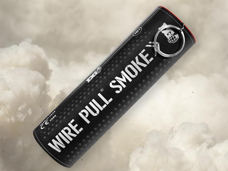 Enola Gaye WP40 Wire Pull Smoke Grenade (WP01W – White)