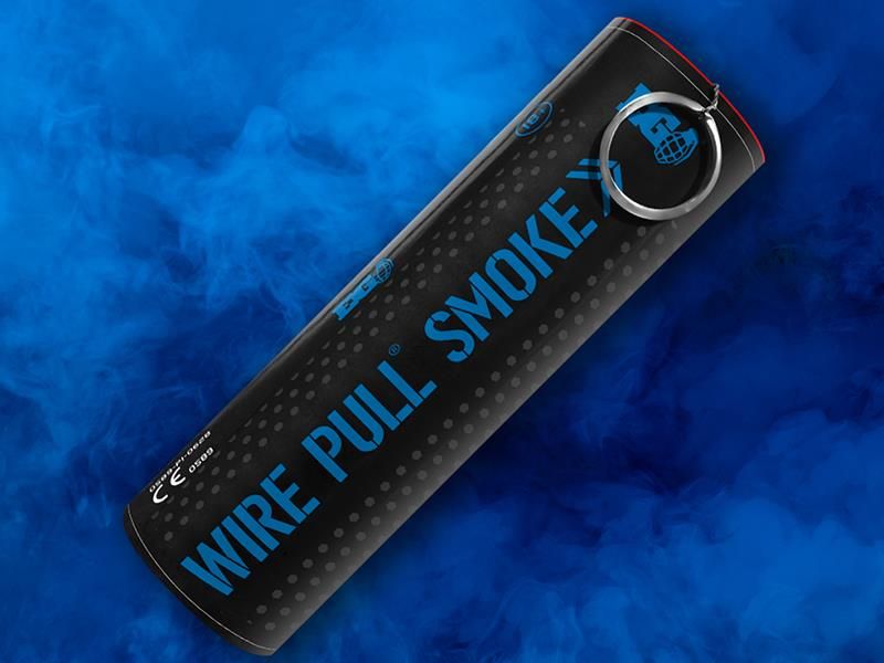 Enola Gaye WP40 Wire Pull Smoke Grenade (WP03BL – Blue)