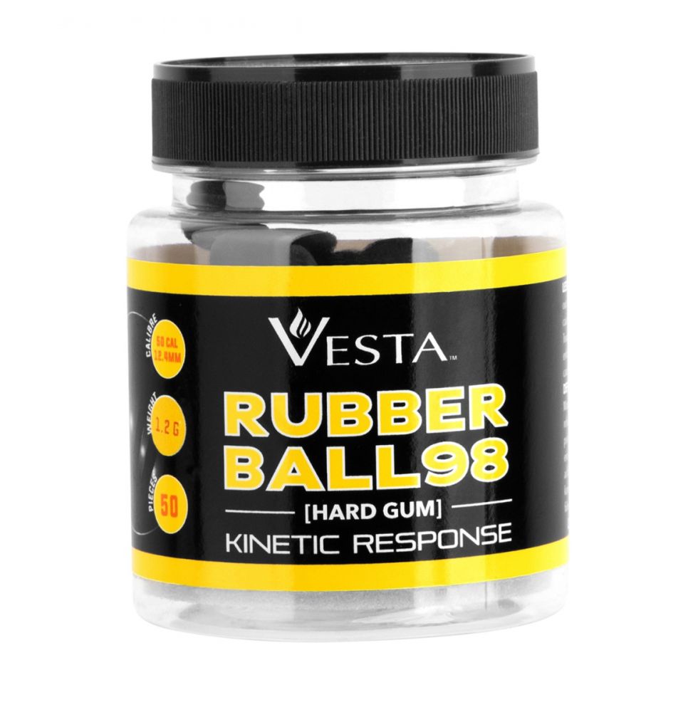 Vesta Rubber Bal Paintball 0.50 (50pcs – RB98)